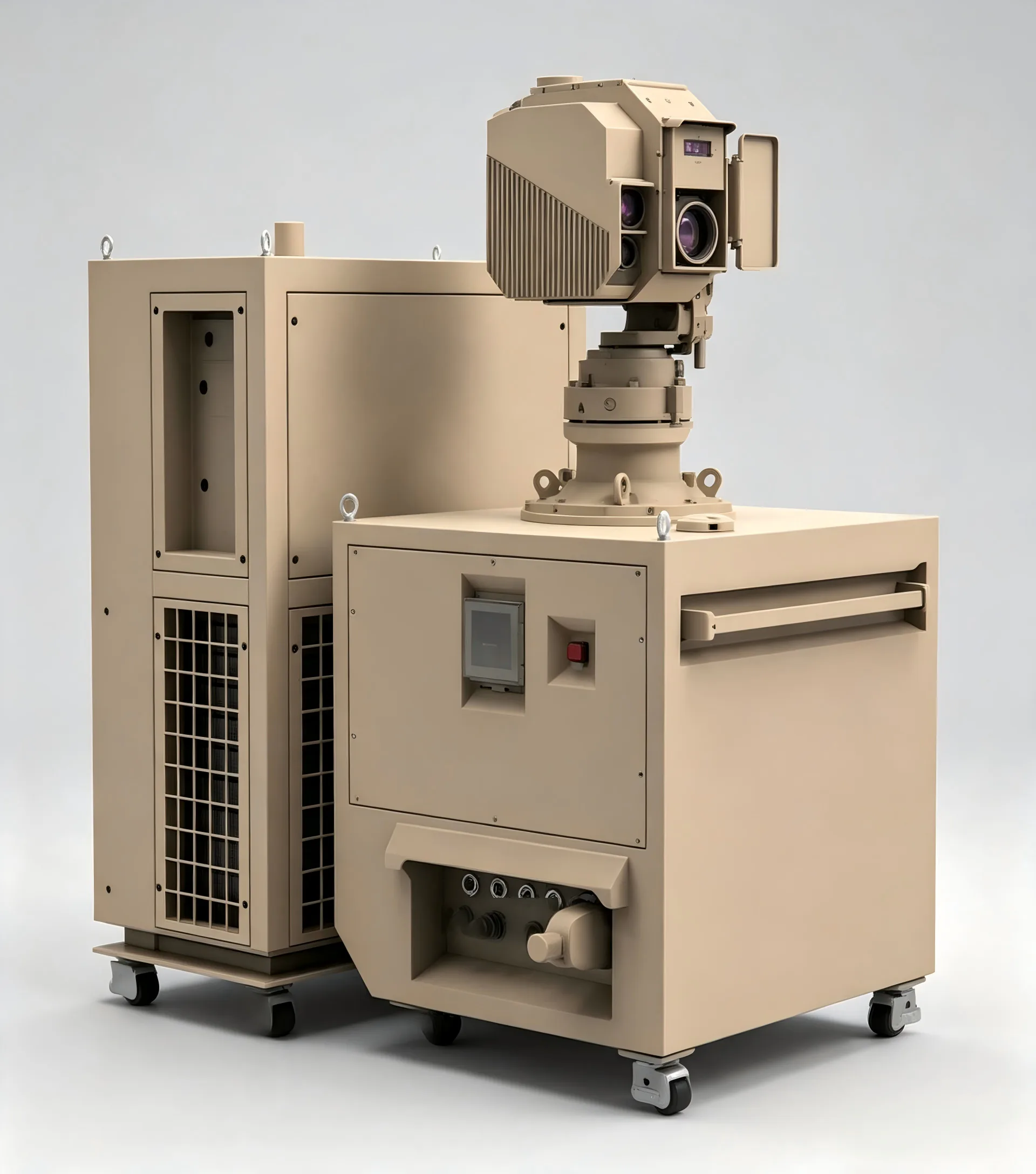 HE-P21 3kW fixed laser counter-UAS system